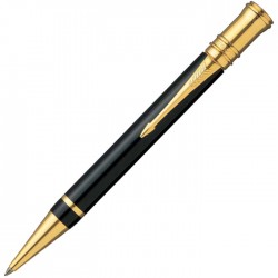 Шариковая ручка Parker (Паркер) Duofold Black GT