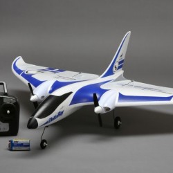 Радиоуправляемый самолет HobbyZone Delta Ray RTF 2.4GHz с системой стабилизации AS3X