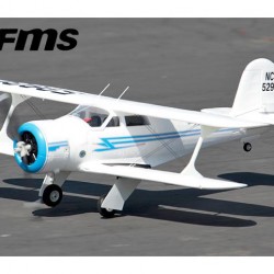 Радиоуправляемый самолет FMS Beechcraft 17 Staggerwing PNP 1030мм
