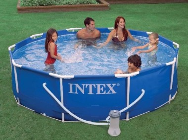 Бассейн INTEX каркасный 457х122 см+ 5 аксессуаров Intex