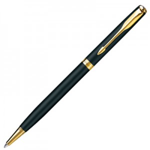 Шариковая ручка Parker (Паркер) Sonnet Slim MattBlack GT