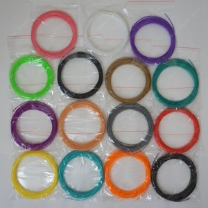 Наборы непрозрачного ABS пластика для 3д ручек,15 цветов
