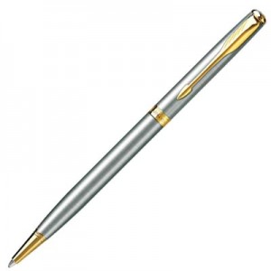 Шариковая ручка Parker (Паркер) Sonnet Slim Stainless Steel GT