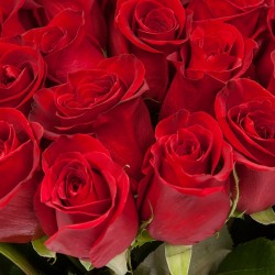 Букет красных роз 60 см